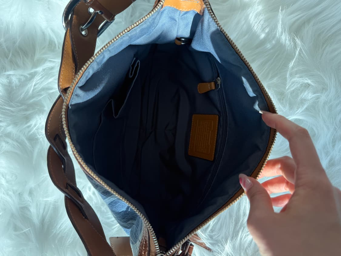 ✨희귀템✨ 코치 데님 숄더백 상품이미지4