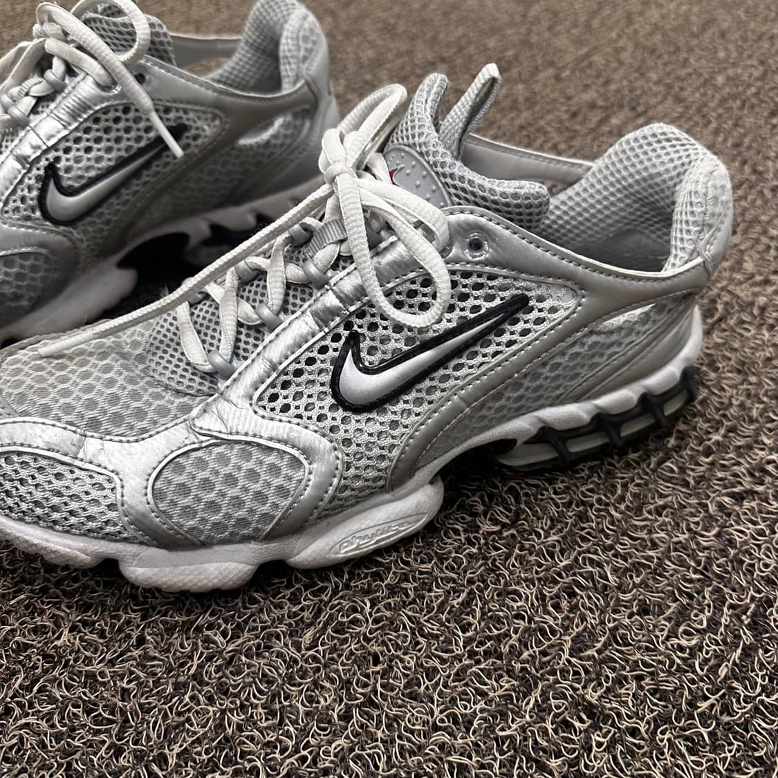 NIKE 나이키 에어 줌 스피리돈 케이지2 메탈릭 실버 265 상품이미지6