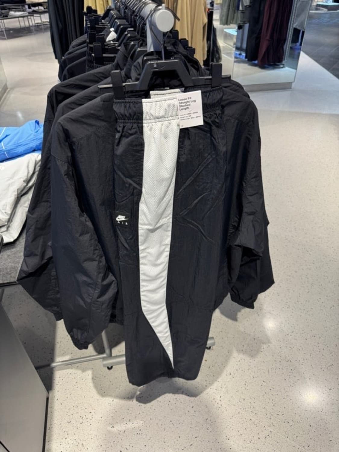 나이키 에어 우븐 팬츠 블랙 M 새제품 상품이미지1