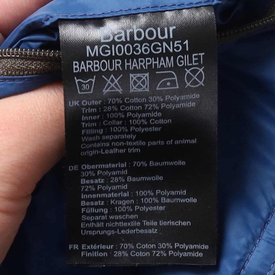 바버 Barbour Harpham Gilet Vest 

가 상품이미지8