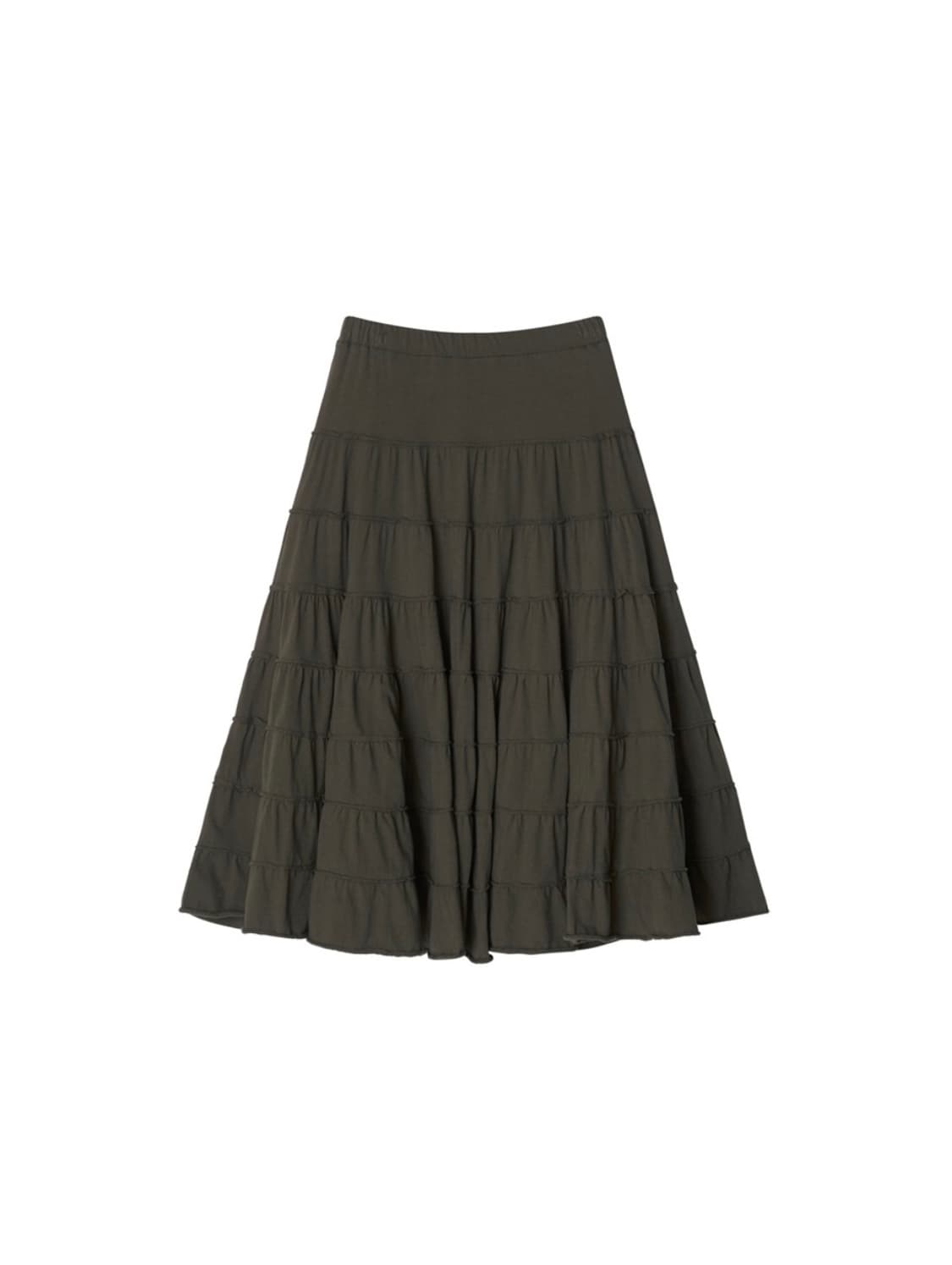 콜로신스 Caterpil Skirt Khaki 상품이미지1