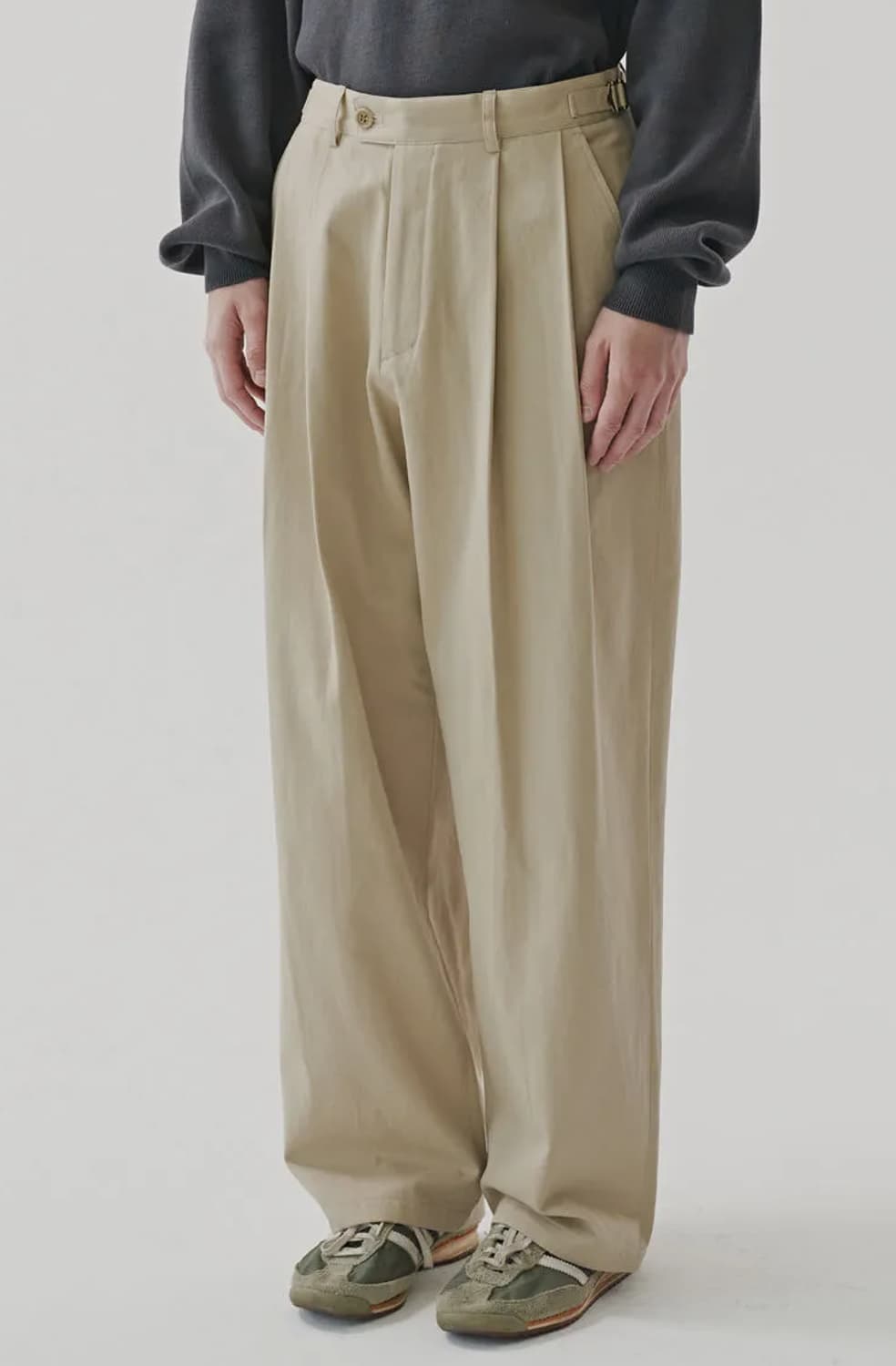 노운 와이드 치노팬츠  상품이미지2