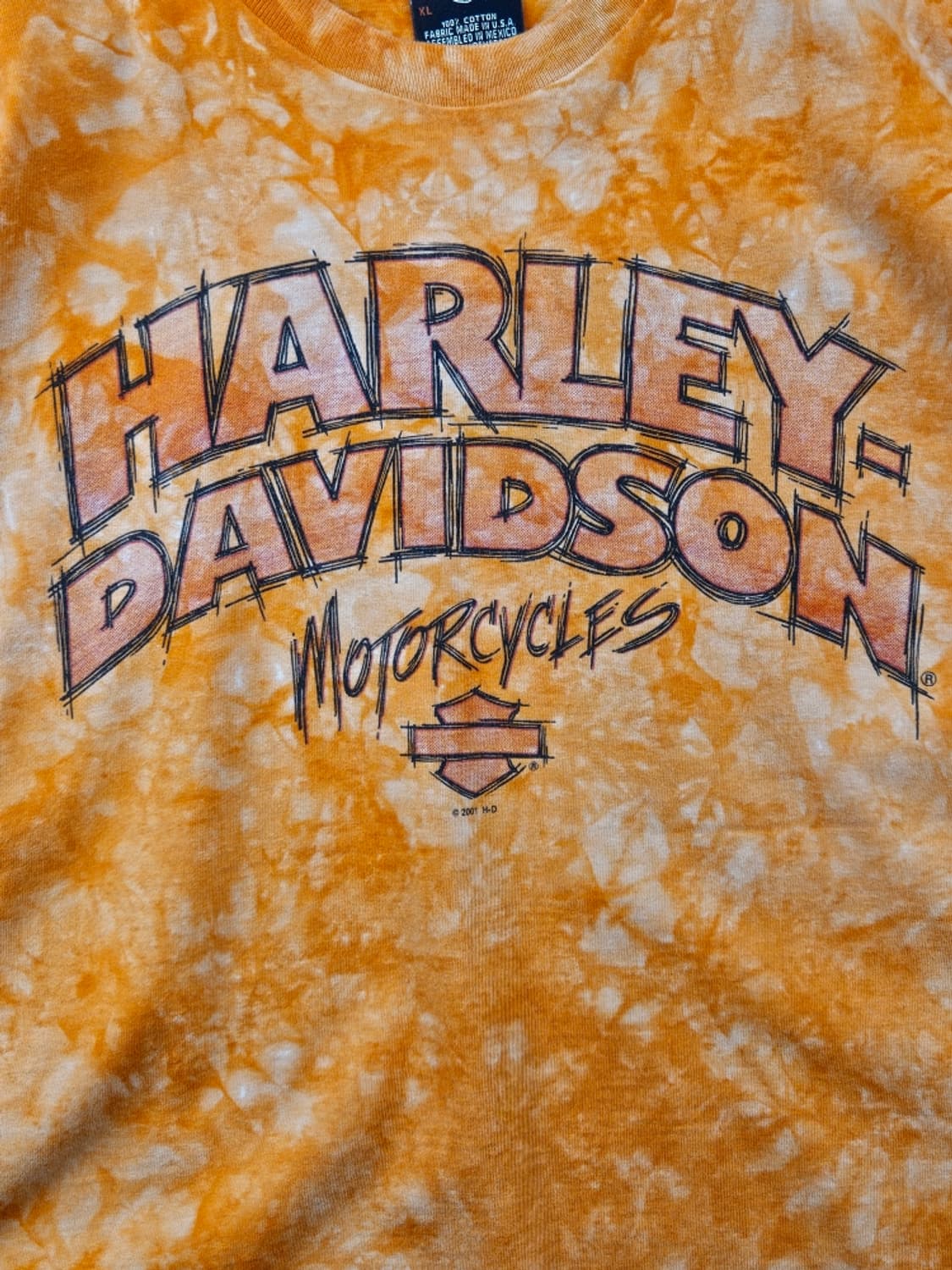 01's USA 할리데이비슨 반팔 티셔츠 다잉커스텀 (XL)/ 11925 상품이미지5