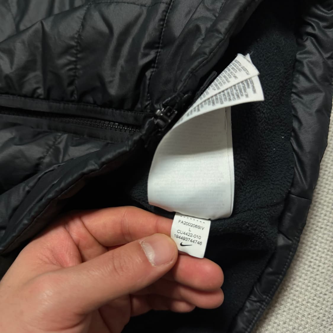 나이키 NSW 신세틱필 후드 패딩자켓 상품이미지4