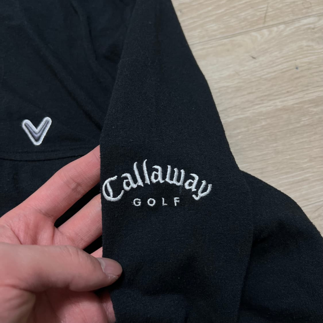 캘러웨이 여성 골프웨어 기능성 긴팔 카라티 [블랙] M/95 상품이미지5