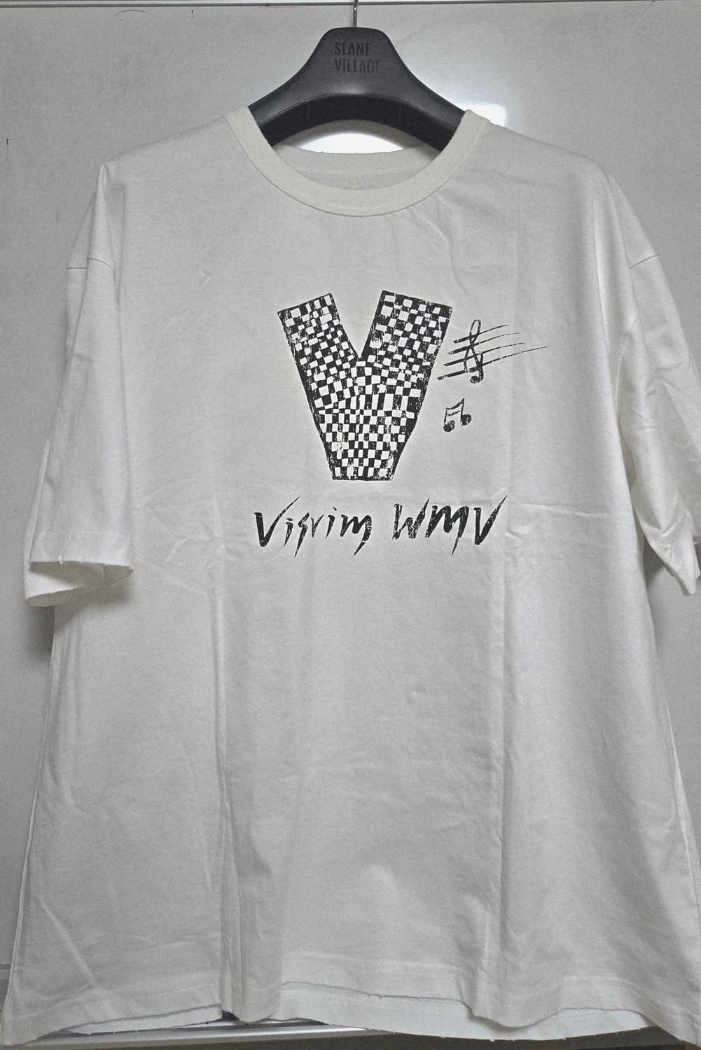 비즈빔 (visvim) JUMBO V CRASH 반팔 white 5 상품이미지1