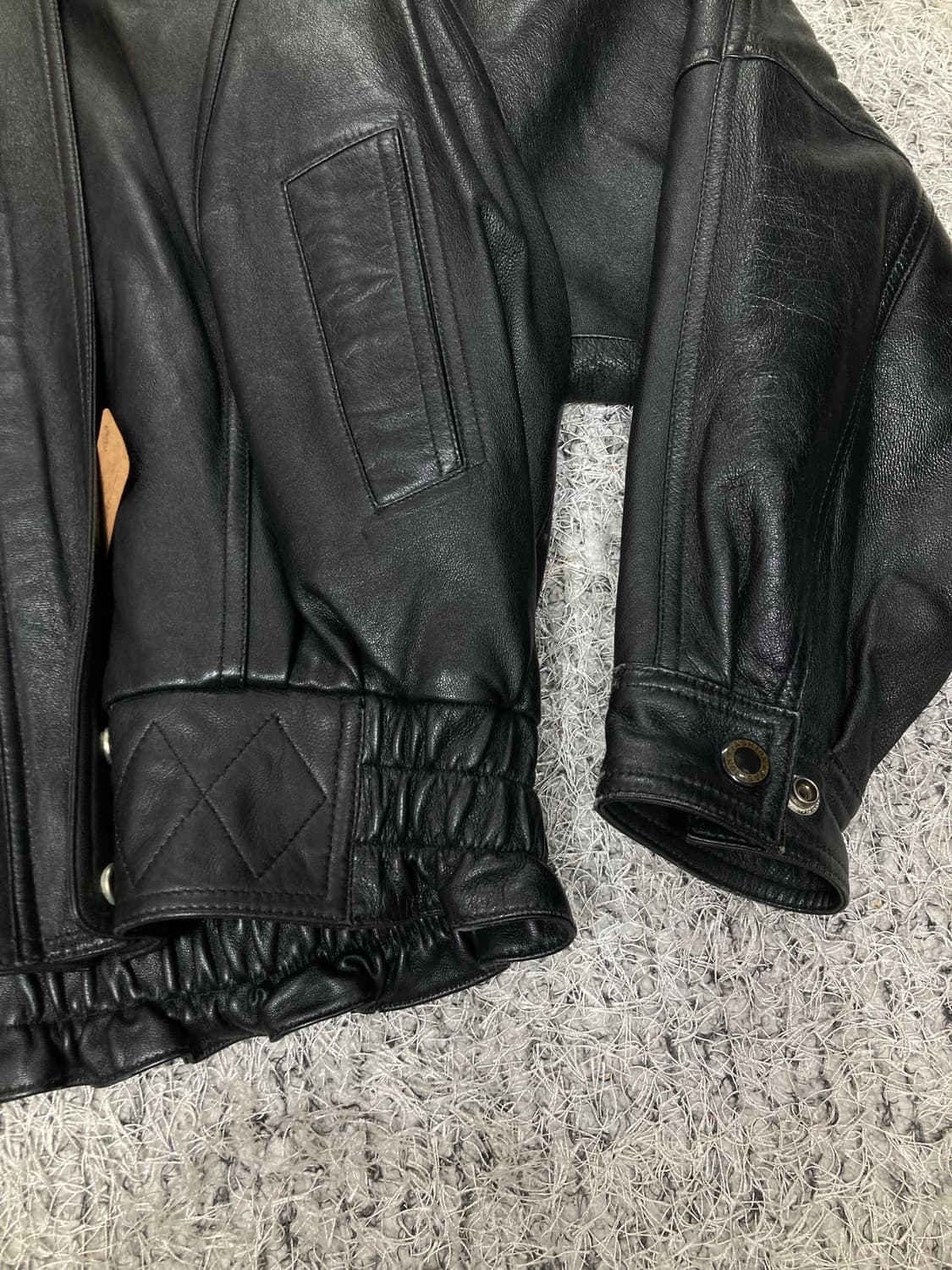 USA vtg 램스킨 자켓 상품이미지4