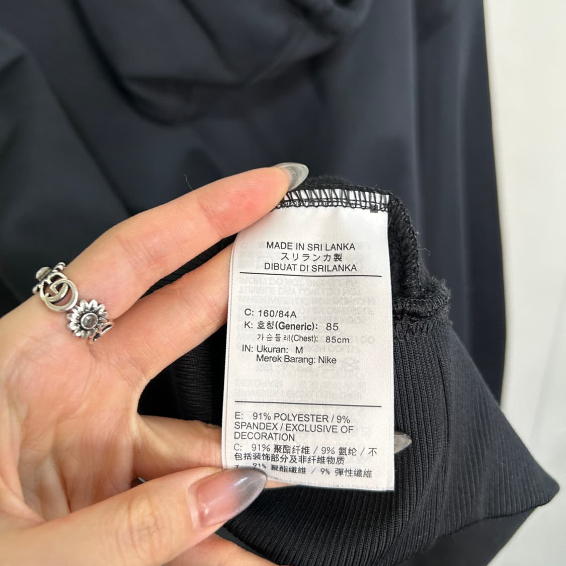 나이키 여성 기모 후드티 M 상품이미지4