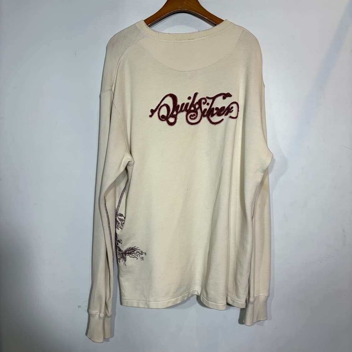 빈티지 퀵실버 자수 헨리넥 롱슬리브  상품이미지8