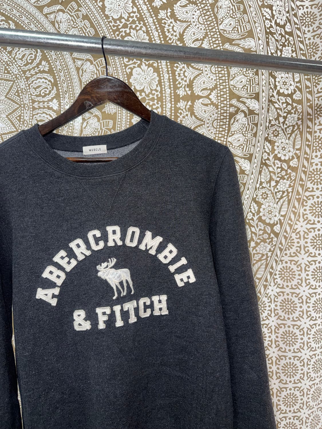 아베크롬비 머슬핏 기모 맨투맨  상품이미지4