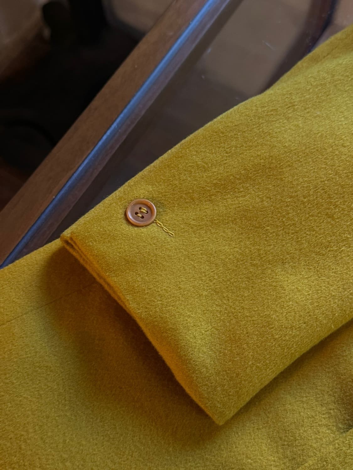 VERSACE 베르사체 캐시미어 플란넬 더블 브레스티드 자켓 77~88 상품이미지10