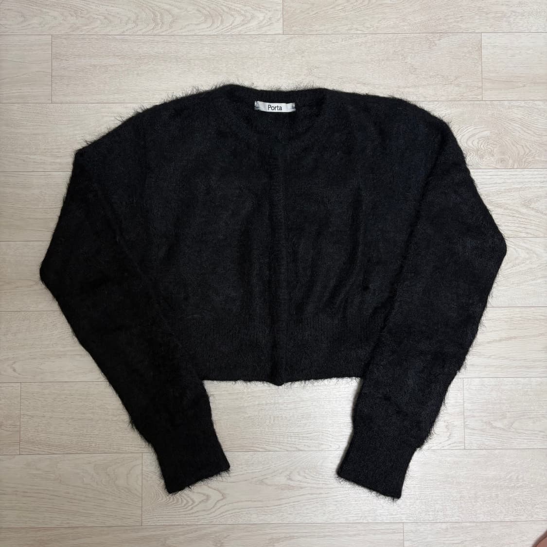 더포르타 헤어리 퍼 가디건 상품이미지2