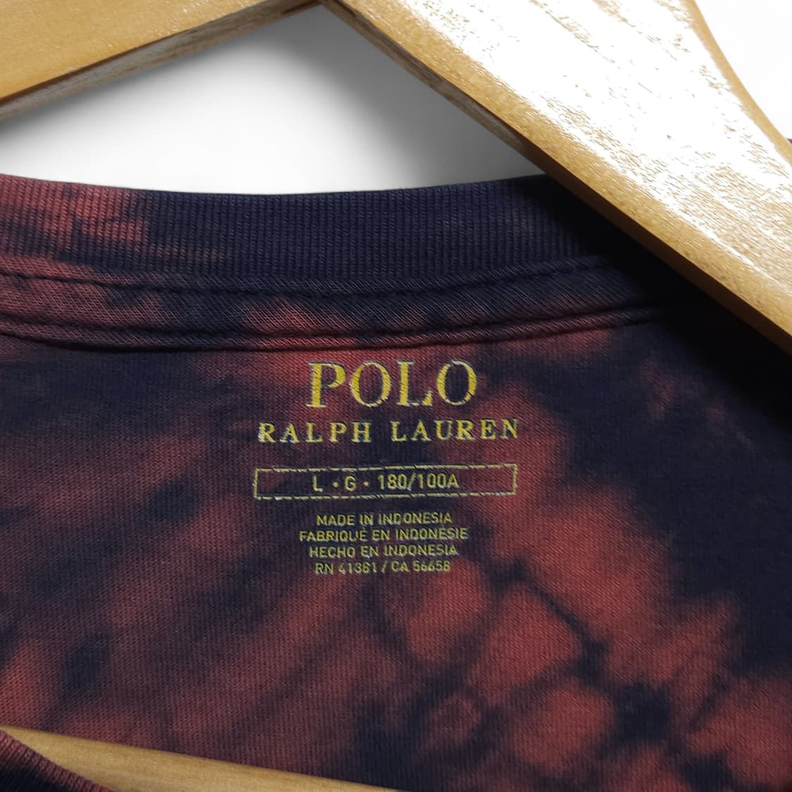 105)POLO 폴로 타이다이 반팔티 그라데이션 상품이미지5