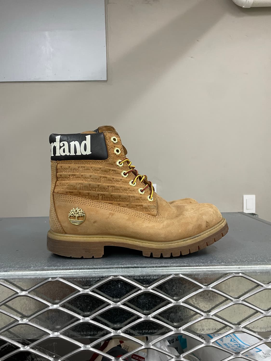 팀버랜드 6인치 로고 부츠 US7(gr-4035) 상품이미지4