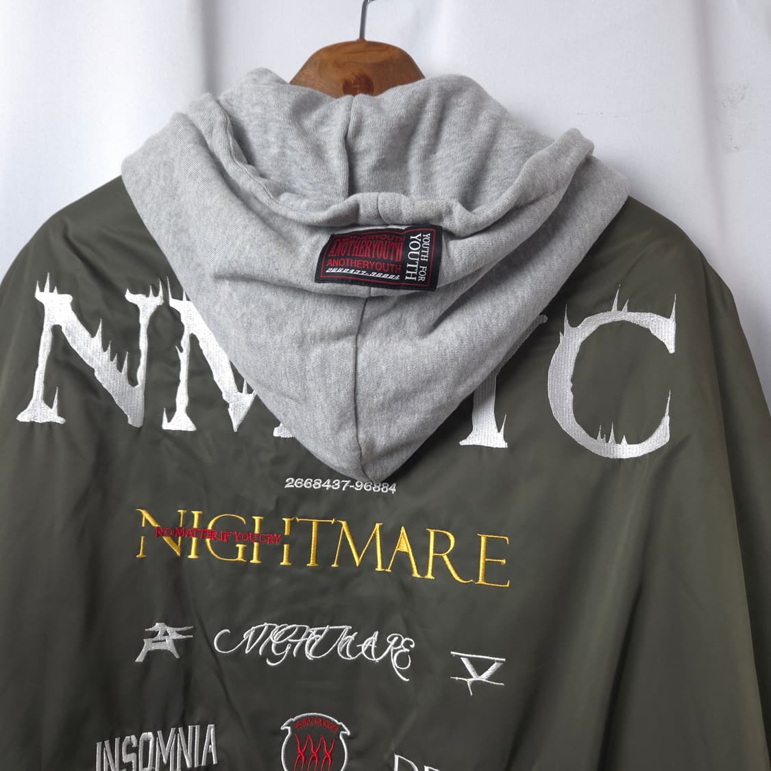 남여공용 프리 / 어나더유스 체인 MA-1 항공점퍼 상품이미지8