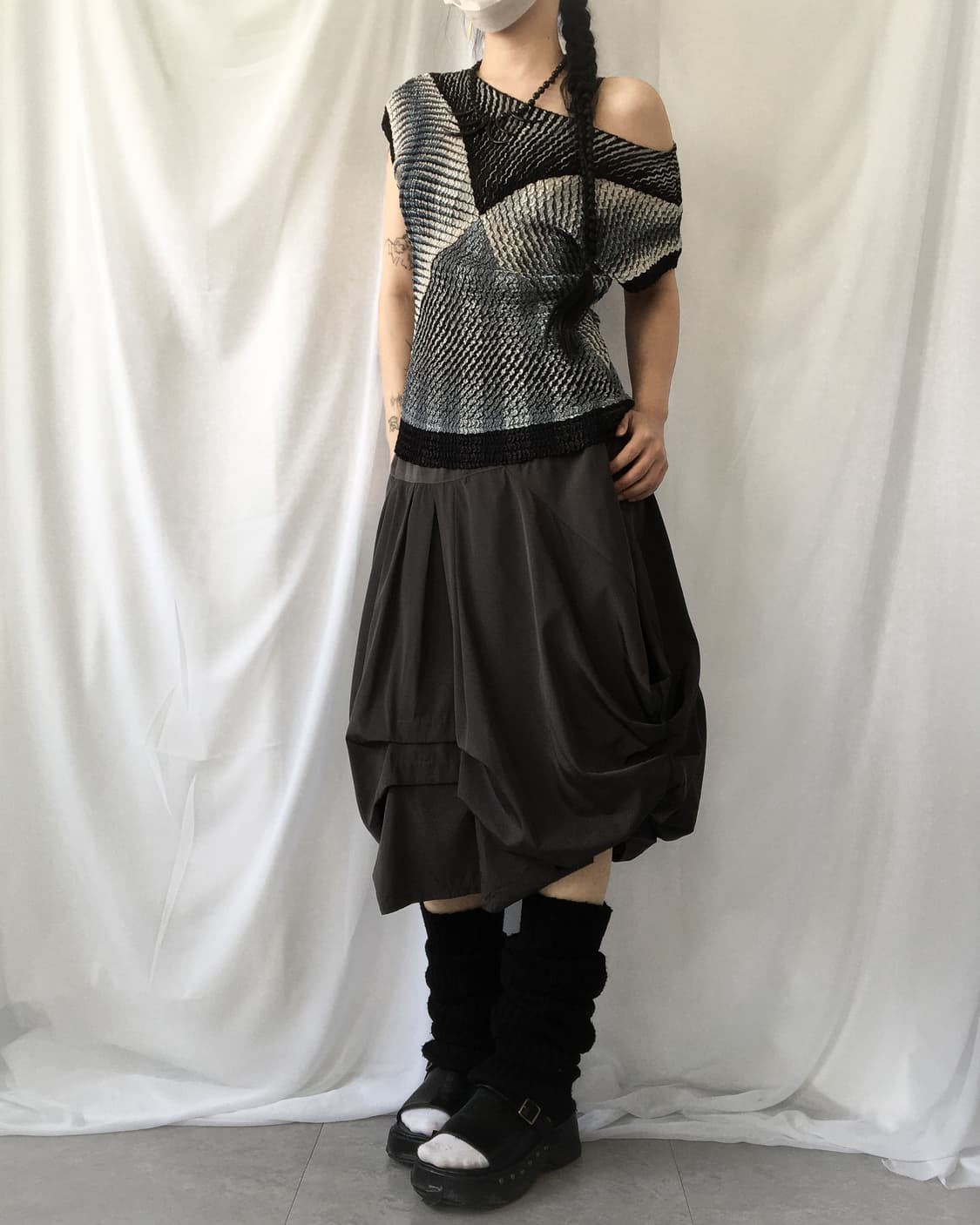 Pleats pattern top 상품이미지6