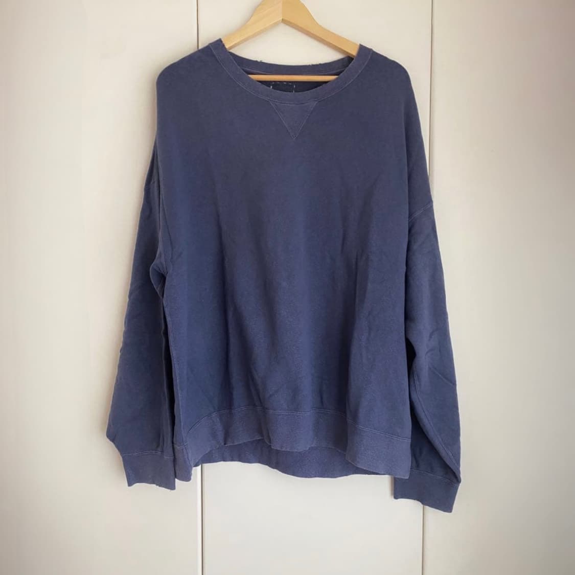 21fw AMPLUS SWEAT L/S (UNEVEN DYE) 상품이미지2