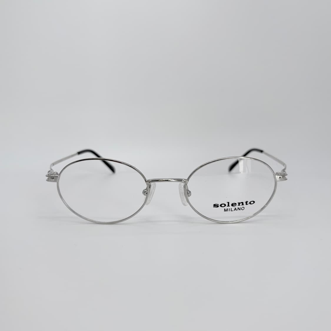 SOLENTO 실버 오벌 빈티지 안경 상품이미지3