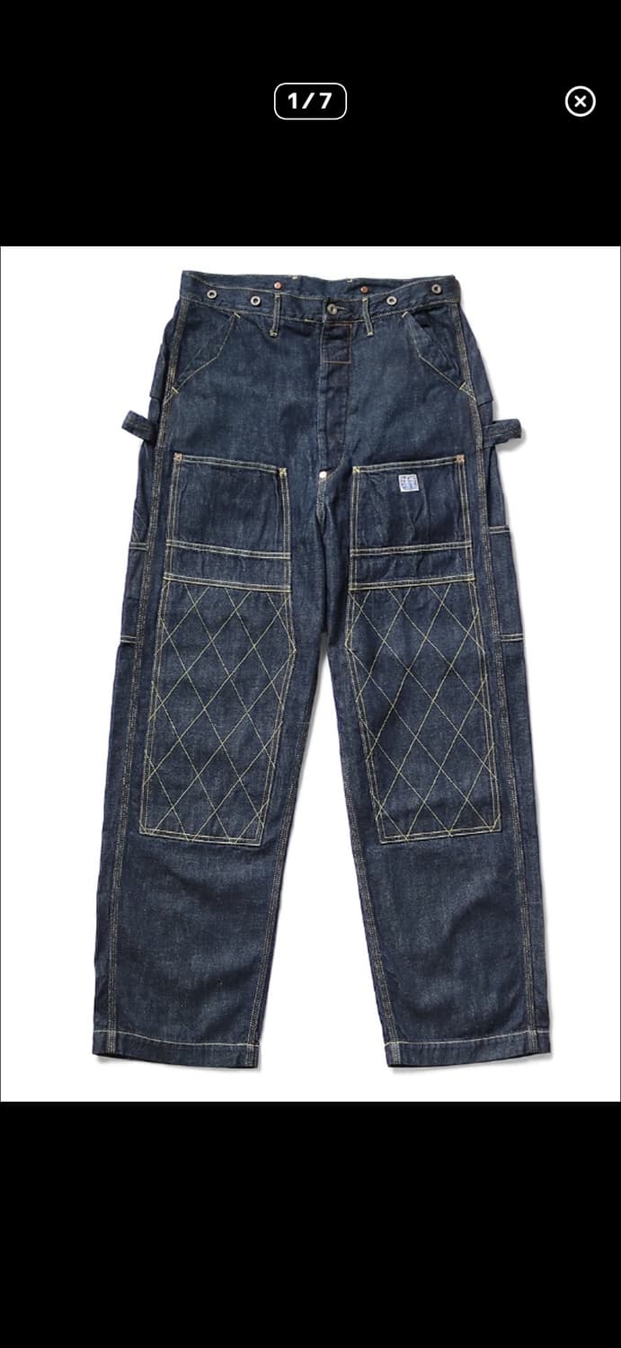 3)캐피탈 인디고 럼버팬츠 상품이미지1