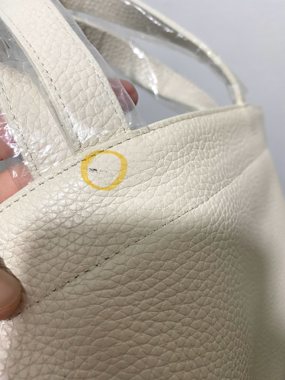 네세서리 와이드 백 새제품  상품이미지6