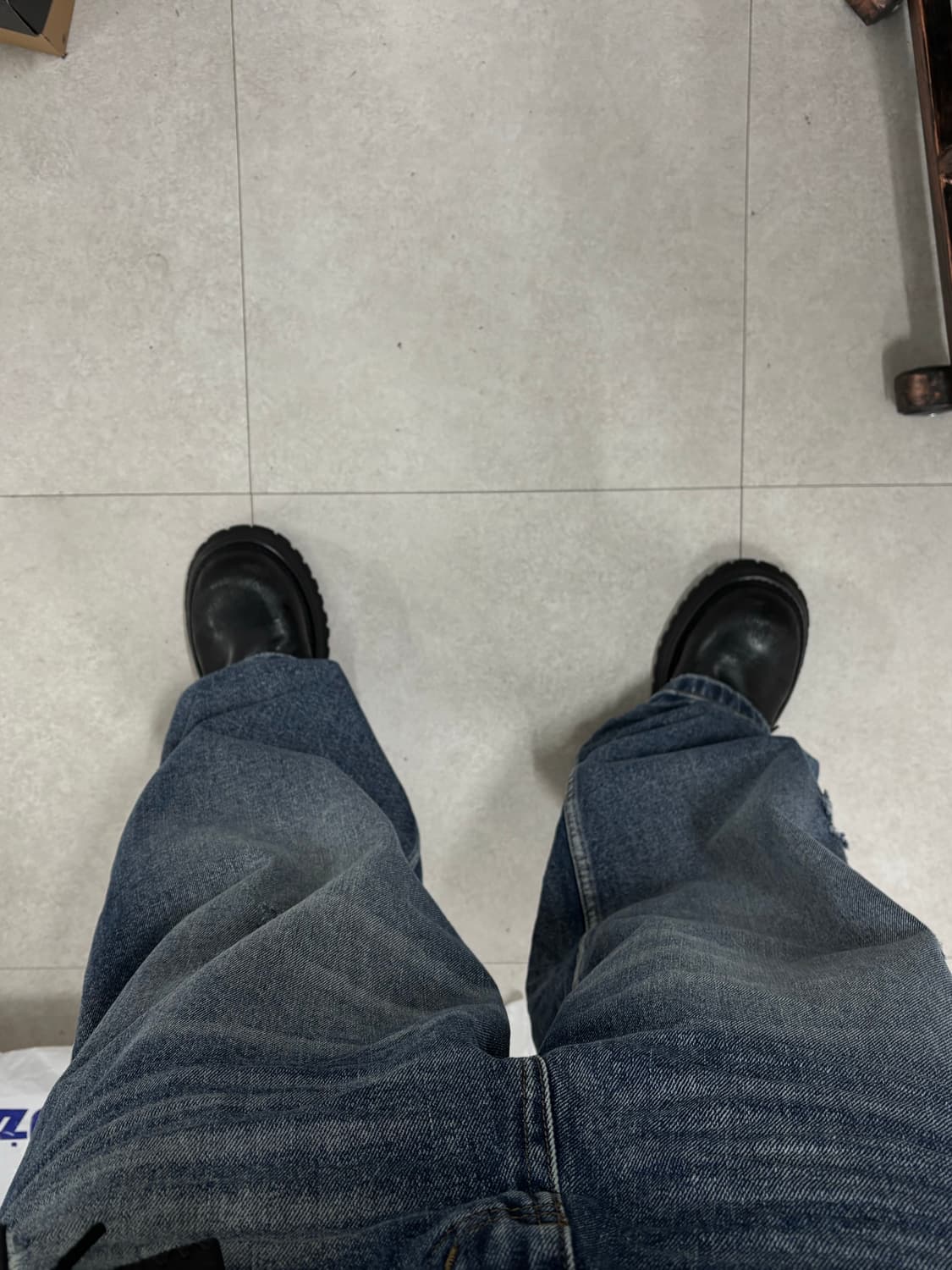 위더로드 홀스레더 7홀 컴뱃 부츠 270 상품이미지3