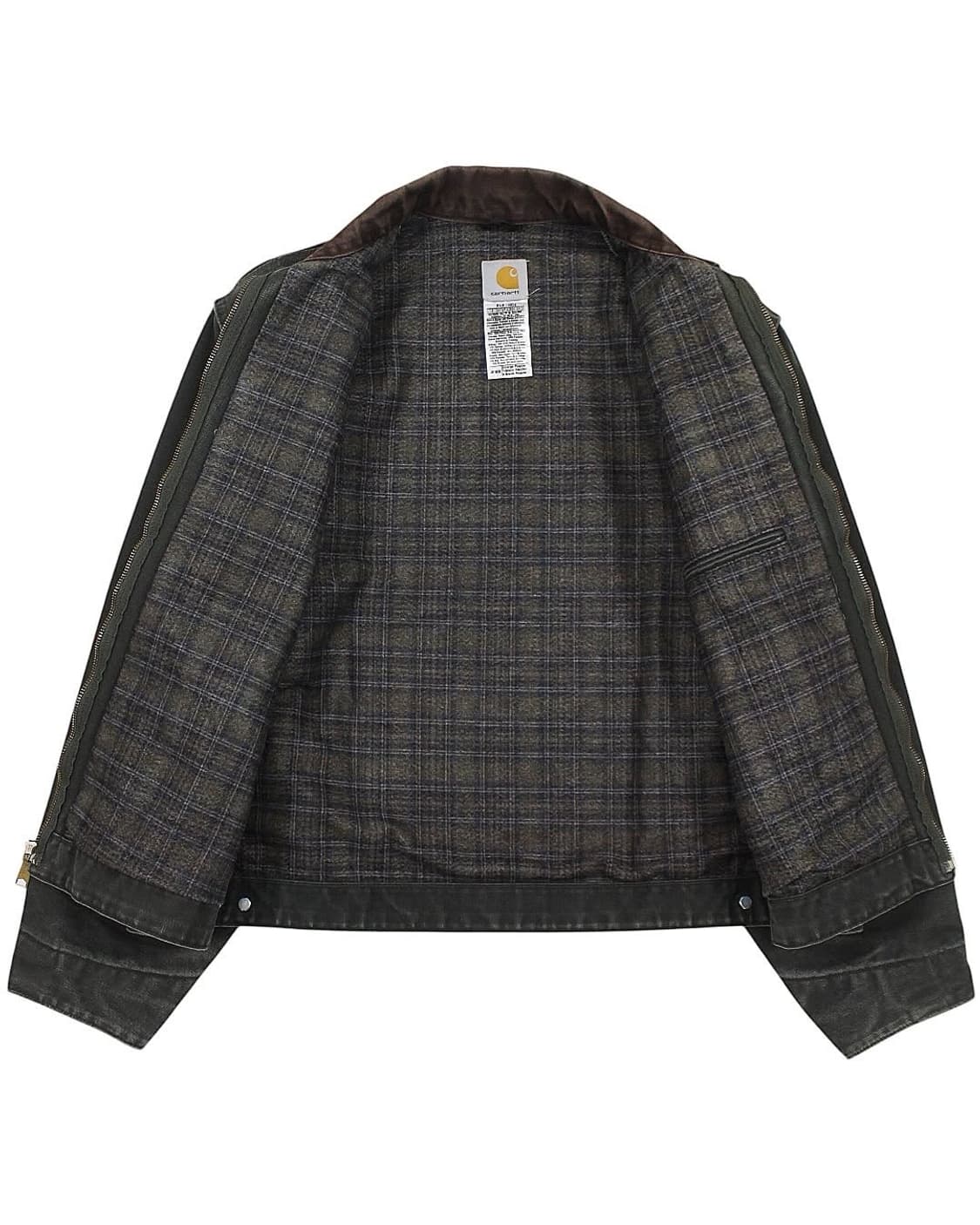 2008 칼하트 J97 MOS 모스 그린 디트로이트 자켓 빈티지 상품이미지3