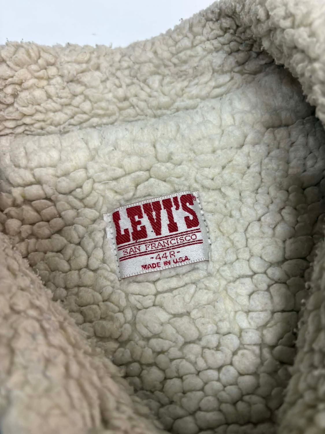 [44] 80s 리바이스 쉐르파 데님 트러커 자켓 상품이미지3