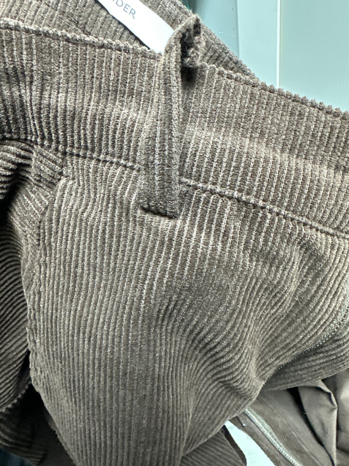 윈더 코듀로이 다크 브라운 팬츠(m) 상품이미지2