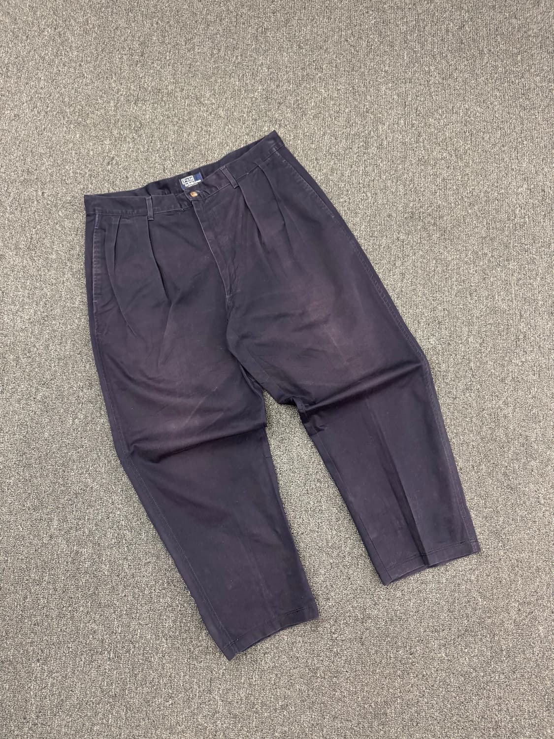 36)폴로 랄프로렌 빈티지 핀턱 치노 팬츠 상품이미지1