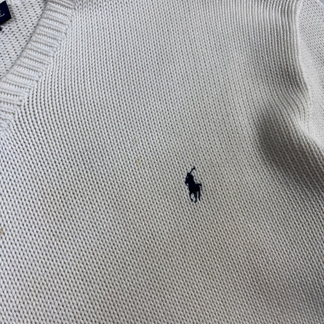 100 폴로 랄프로렌 코튼 니트 상품이미지2