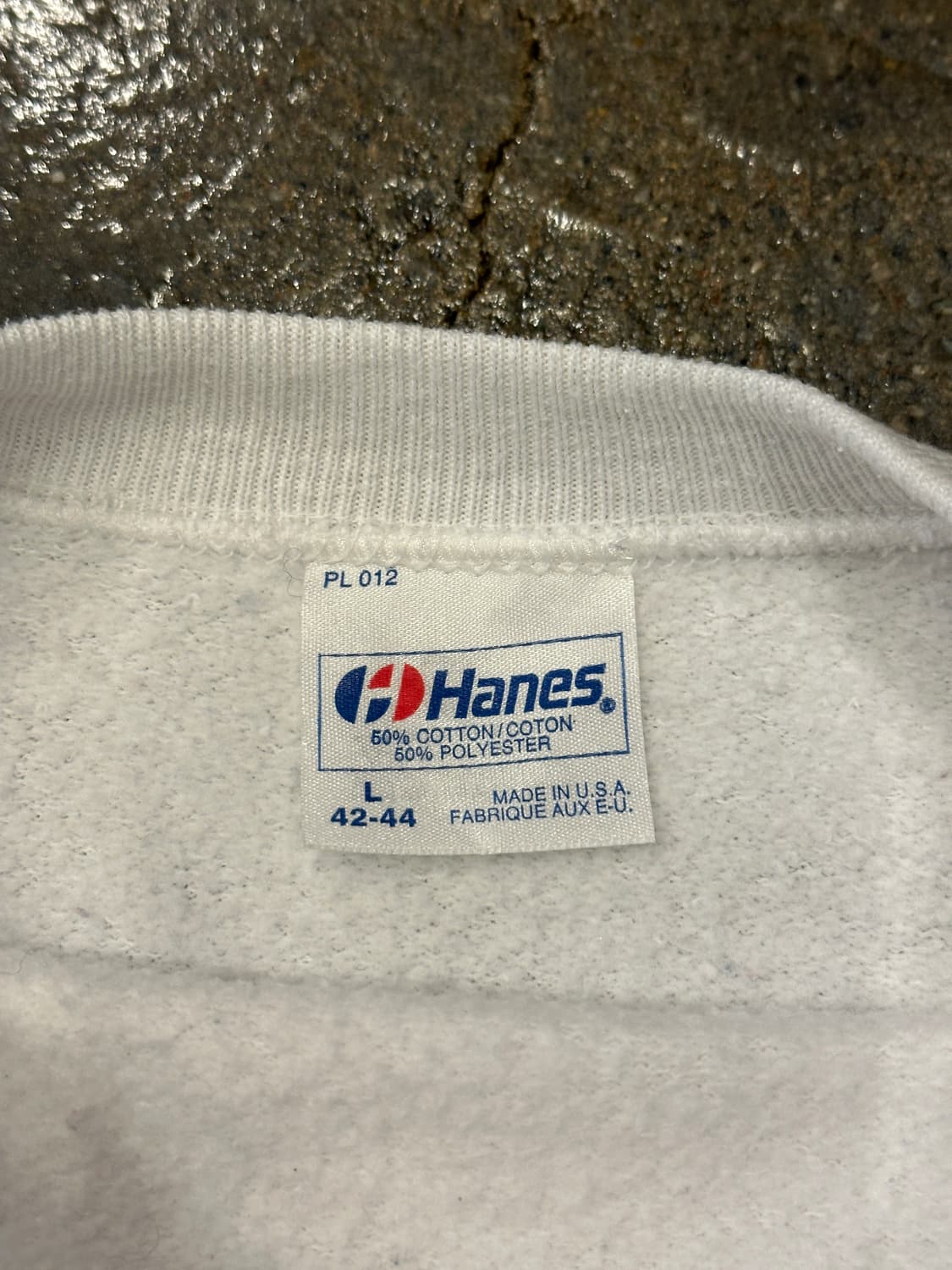 8~90s Hanes 50/50 made in USA 맨투맨 스웻셔츠 L 상품이미지4