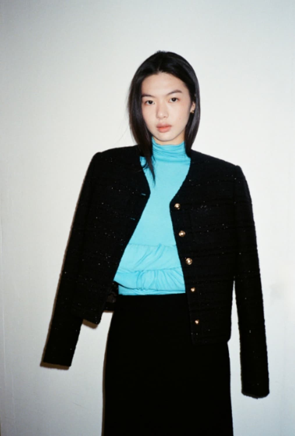 게드 다이아나 트위드 자켓M 상품이미지5