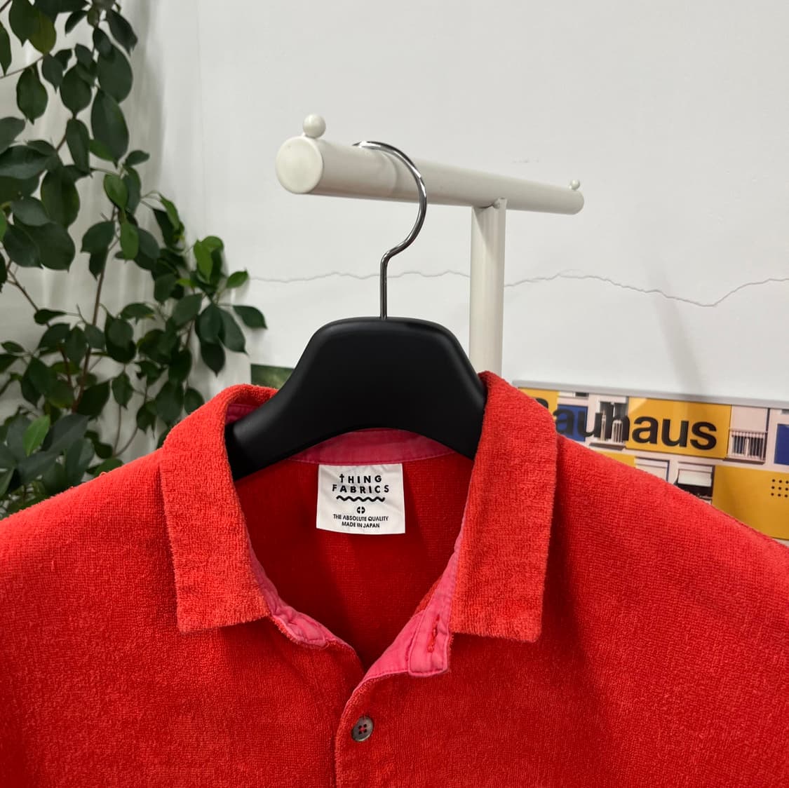 THING FABRICS 테디 칼라 반팔 티셔츠 1 상품이미지3