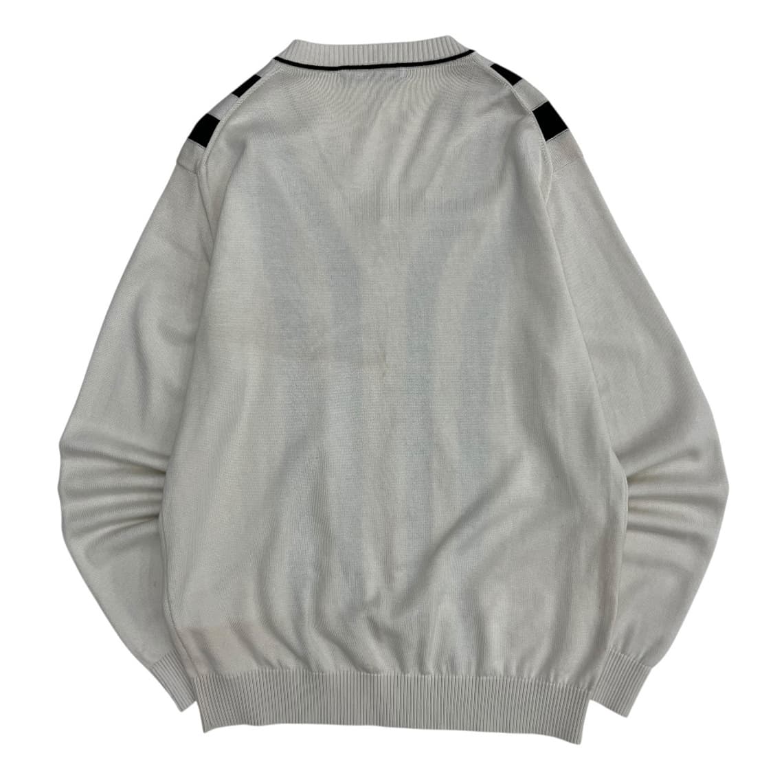 라코스테 네이비배색 아이보리 브이니트 105 상품이미지3