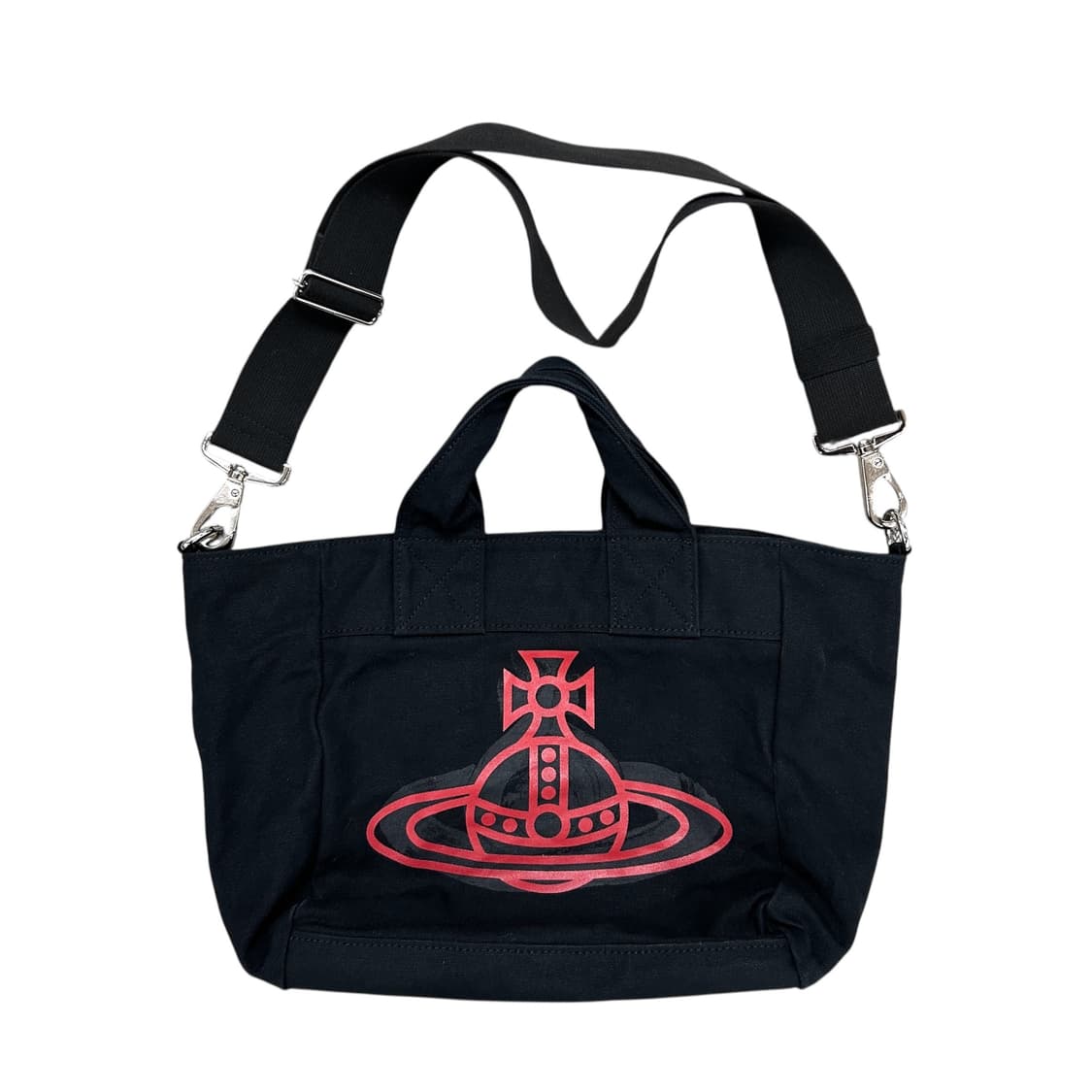 비비안 웨스트우드 캔버스 토트백 상품이미지1