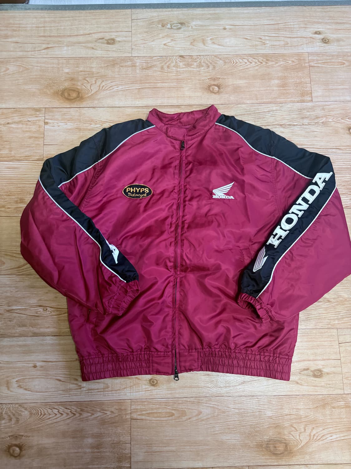 혼다 레이싱 블루종 레드 L 라지 상품이미지2