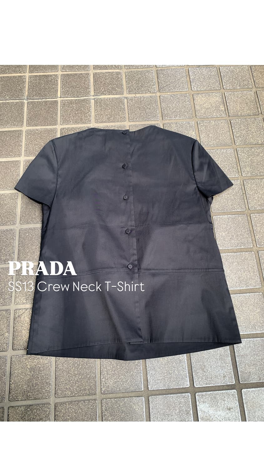 SS13 Prada Crew Neck Shirt 상품이미지3