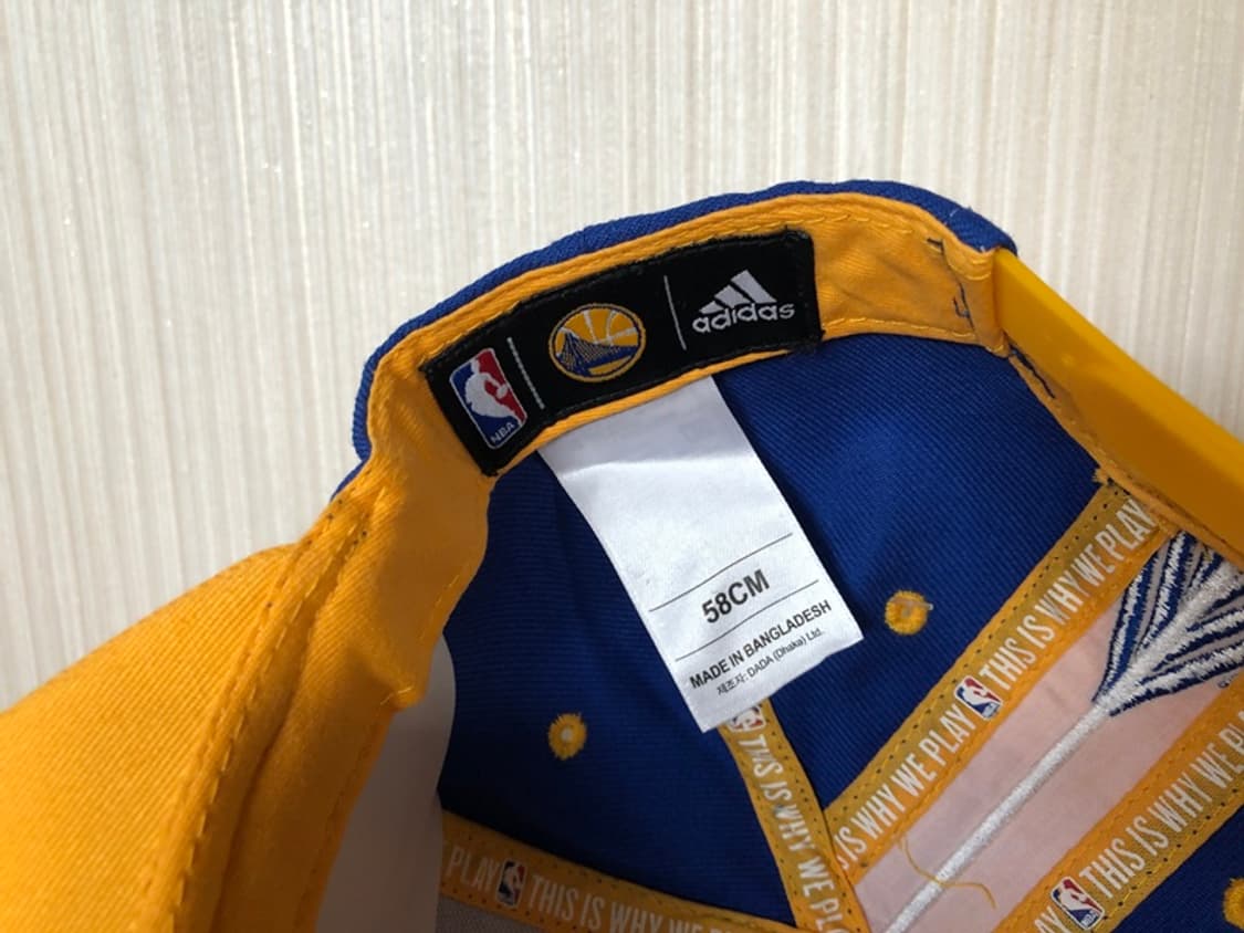 NBA 아디다스 골든스테이트워리어스 스냅백/모자 58cm 상품이미지9