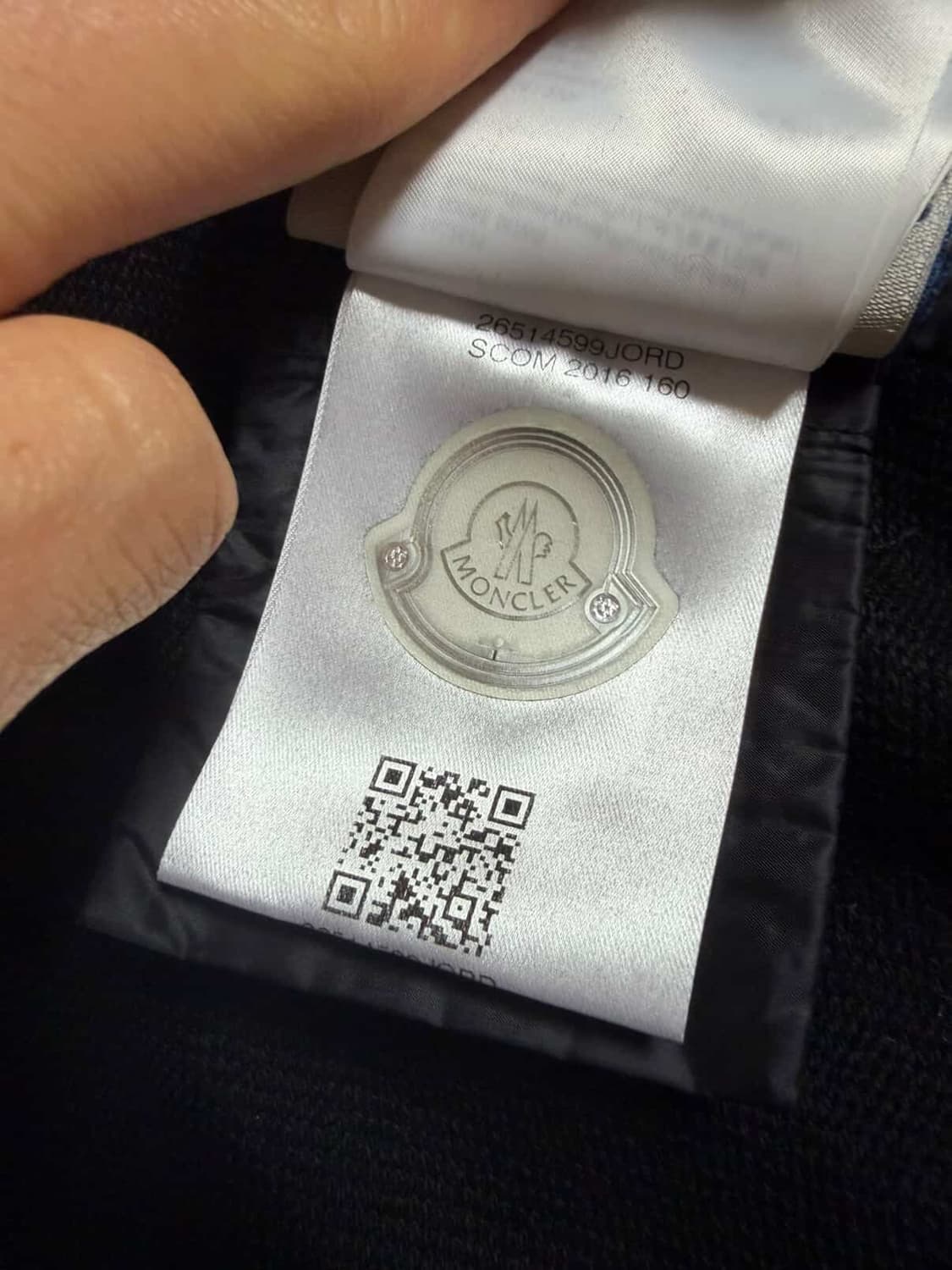 몽클레어 니트패딩 후드 블랙 상품이미지5