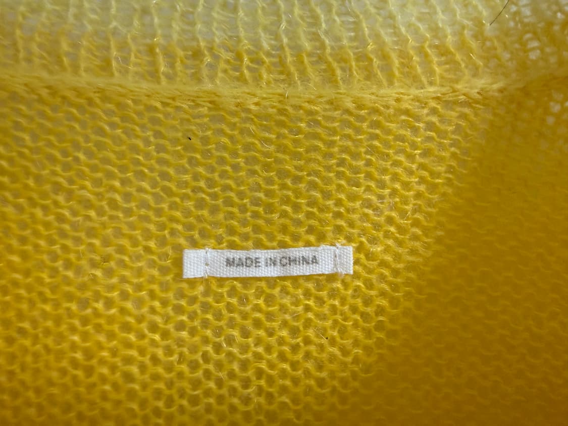 이자벨마랑 옐로우 그라데이션 드루셀 모헤어 스웨터 34 상품이미지3