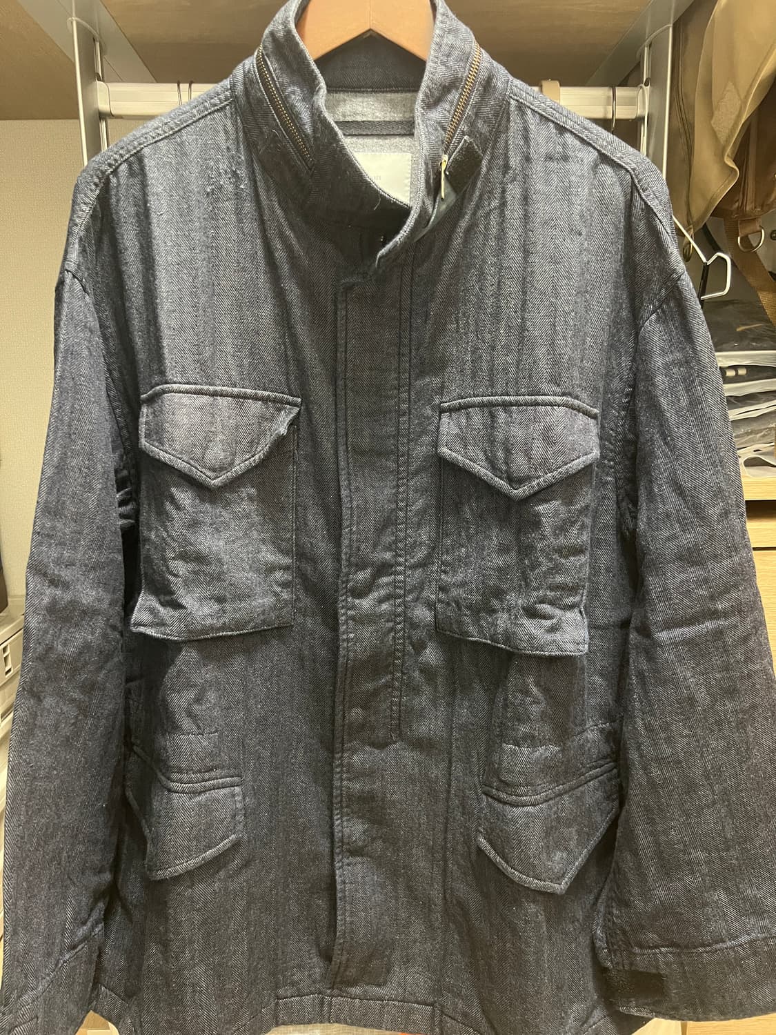 [24FW] H.B Denim M-65 Field Jacket 2사이즈 상품이미지2