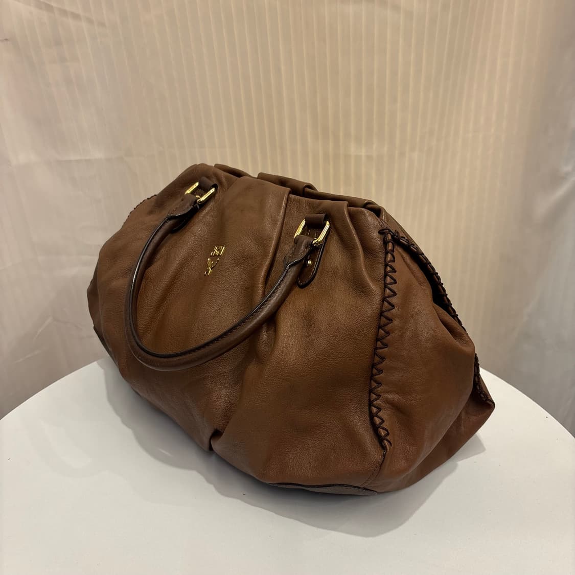 정품 MCM 가죽 토트백     상품이미지3