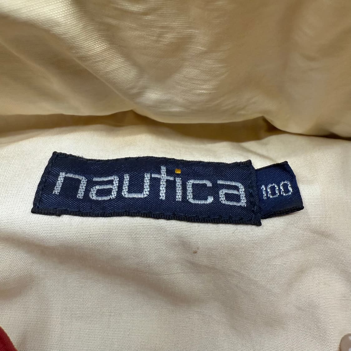 [정품/100] 노티카 레드 바람막이 자켓 b19 상품이미지5