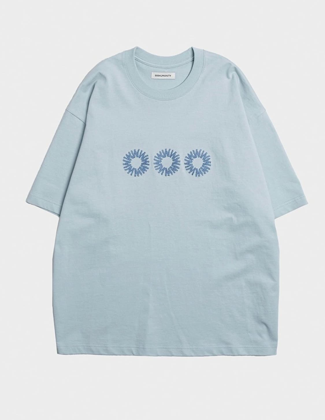 999휴머니티 반팔티 스카이블루 상품이미지1