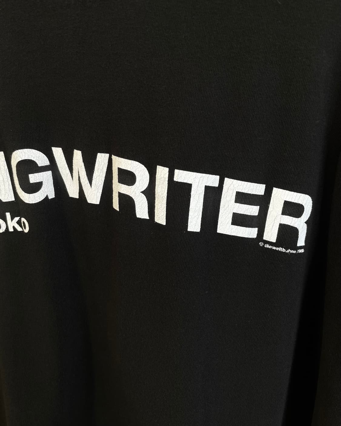 die weltbuhne 디벨트뷔너 songwriter 롱슬리브 티셔츠 상품이미지3