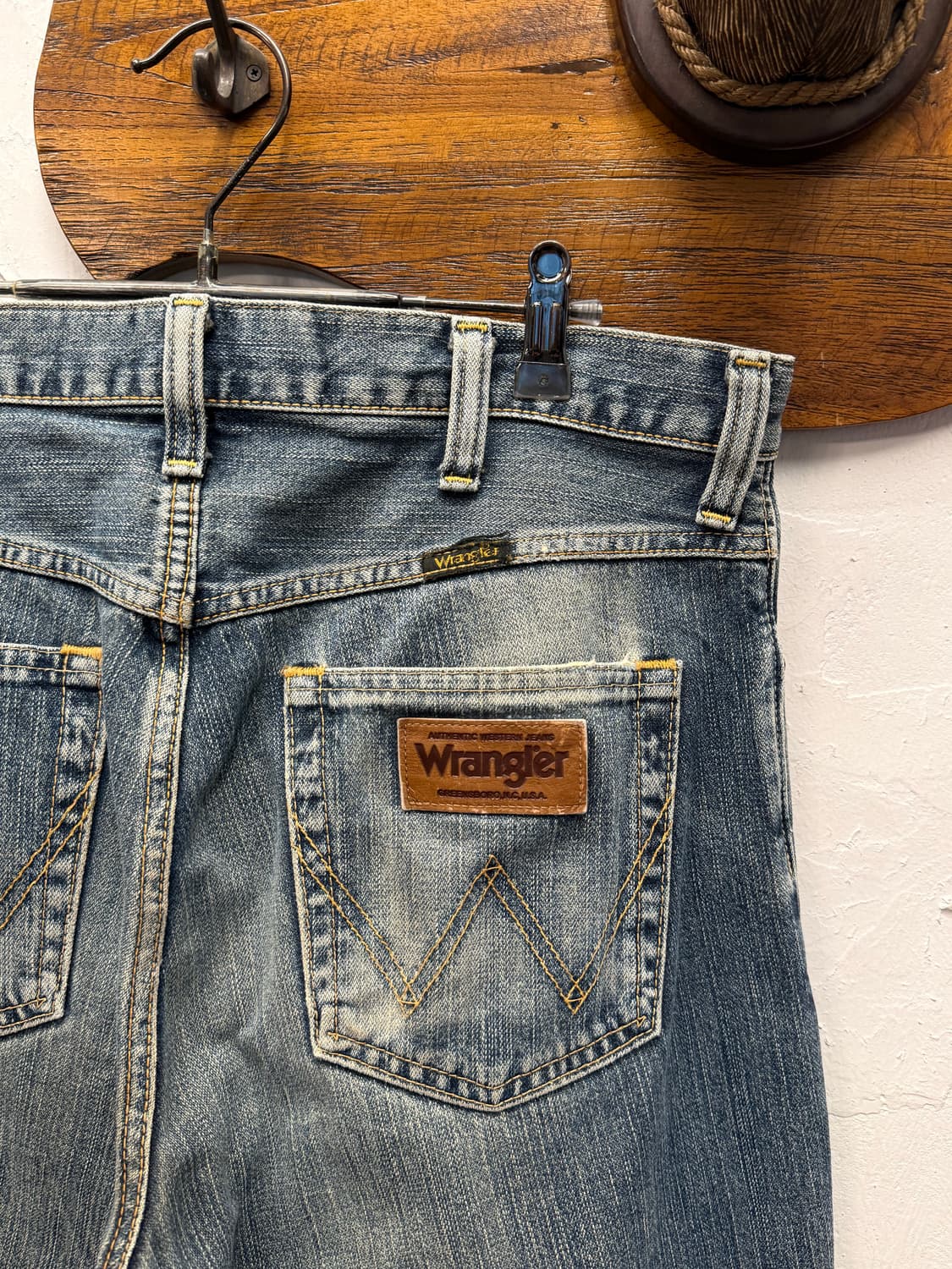 Japan Wrangler Regular Straight Denim Pa 상품이미지3