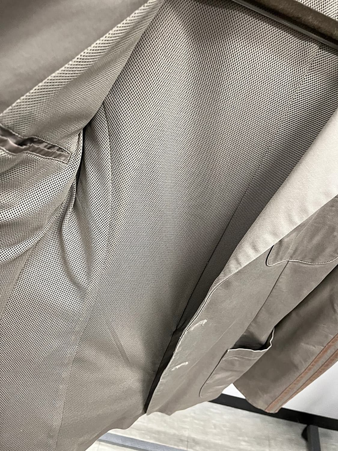 100)  Y-3 베이지 삼선 블레이져  상품이미지6