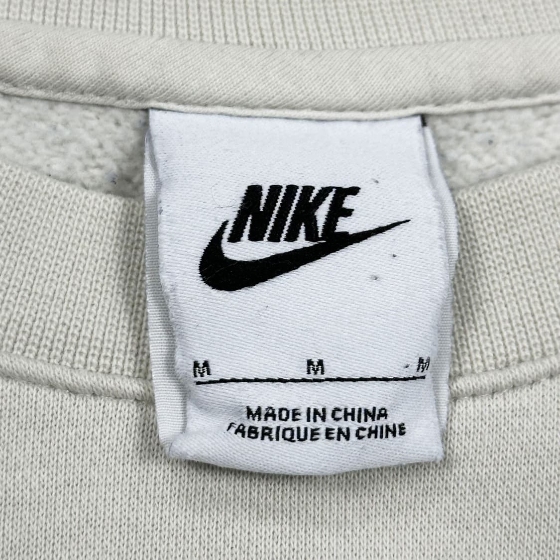 나이키 퓨추라 오트밀 기모 맨투맨 (M) 상품이미지5
