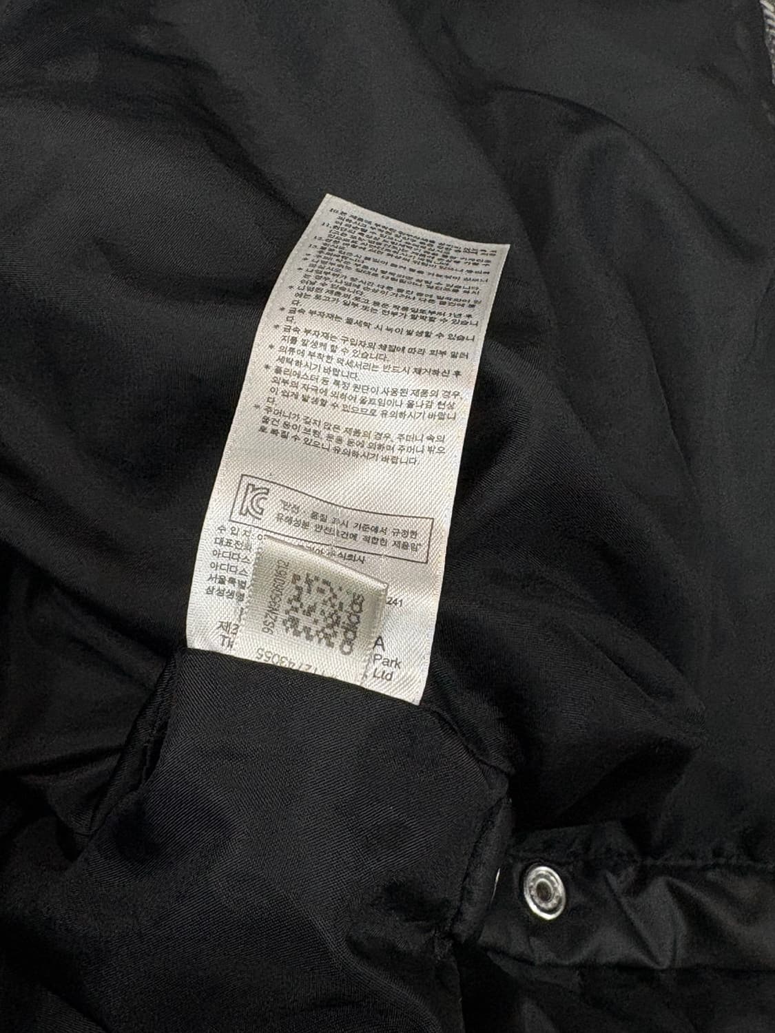 아디다스 삼선 롱패딩 블랙 상품이미지6