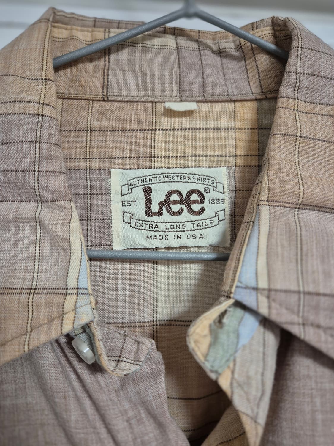 80s 리 아메리칸 웨스턴 셔츠 상품이미지3